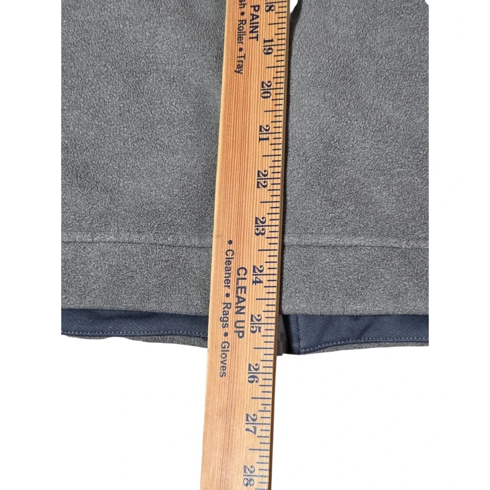 The North Face Mens Large L Full Zip Fleece Jacket Gray Outdoor Hiking Trail‎ B5